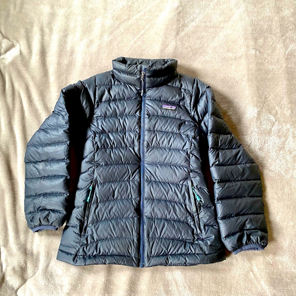 Girls Patagonia Nena duck down sweater jacket